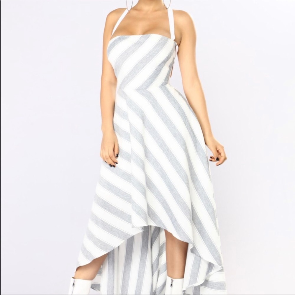 ⚡️SALE⚡️ New Fashion Nova Striped Maxi Dress
